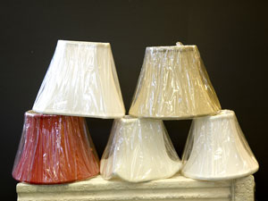lamp shades from B&B Lamps and Shades